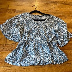 Shein floral top